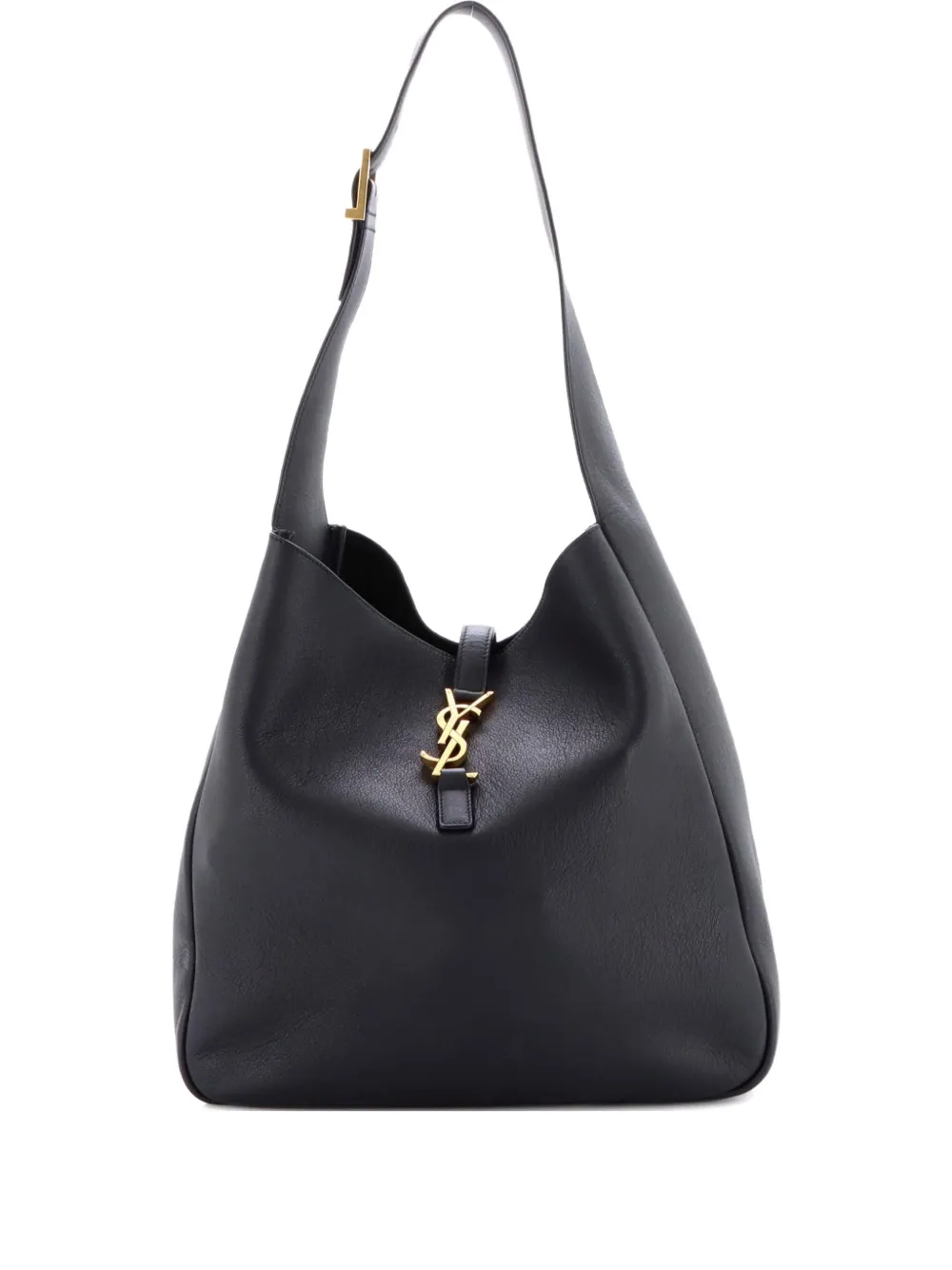 Saint Laurent Pre-Owned Le 5 a 7 Supple Leather Large hobo bag - Schwarz