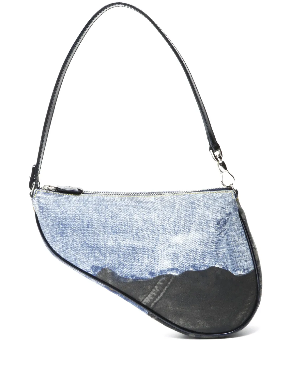 Christian Dior Pre-Owned 2001 Saddle shoulder bag - Blu