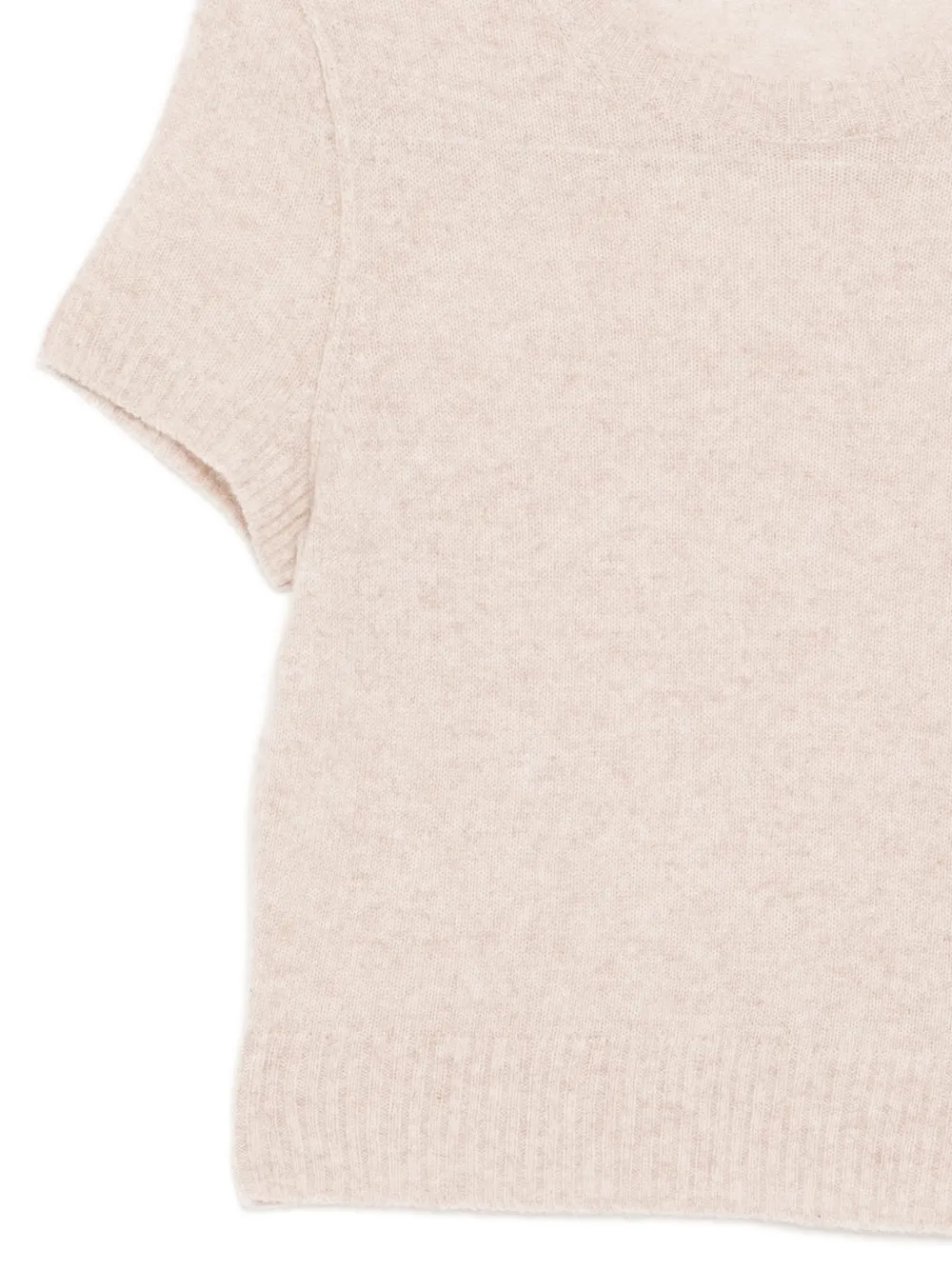  James Perse Lightweight Textured Top - Neutrals 