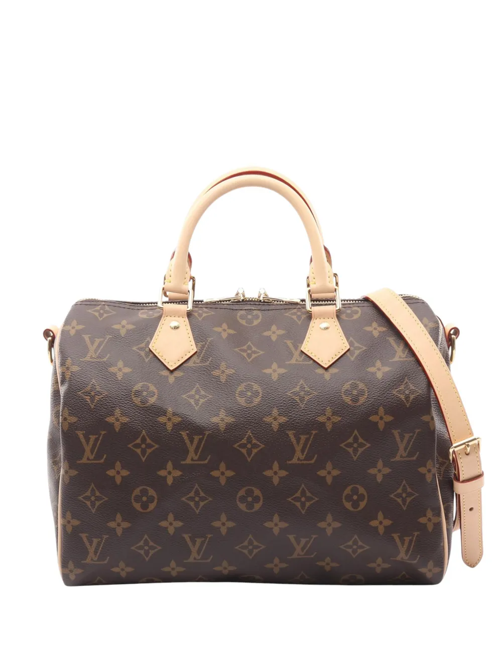 Louis Vuitton Pre-Owned 2021-2025 Monogram Speedy Bandouliere 30 satchel - Marrone