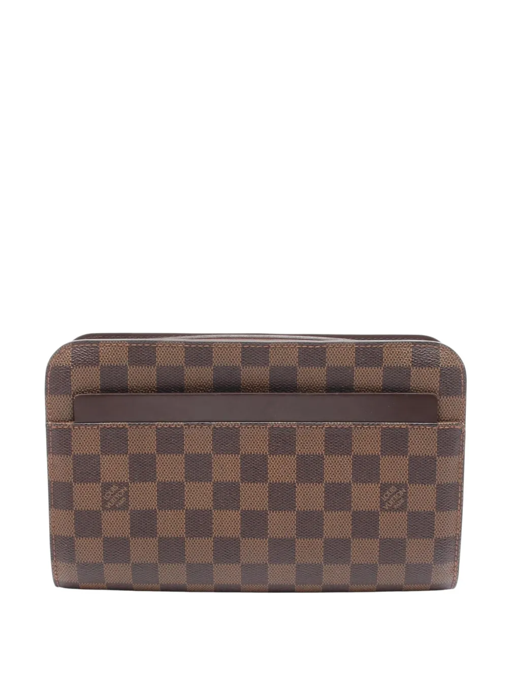 Louis Vuitton Pre-Owned 2004 Damier Ebene Saint Louis Pochette clutch bag - Marrone