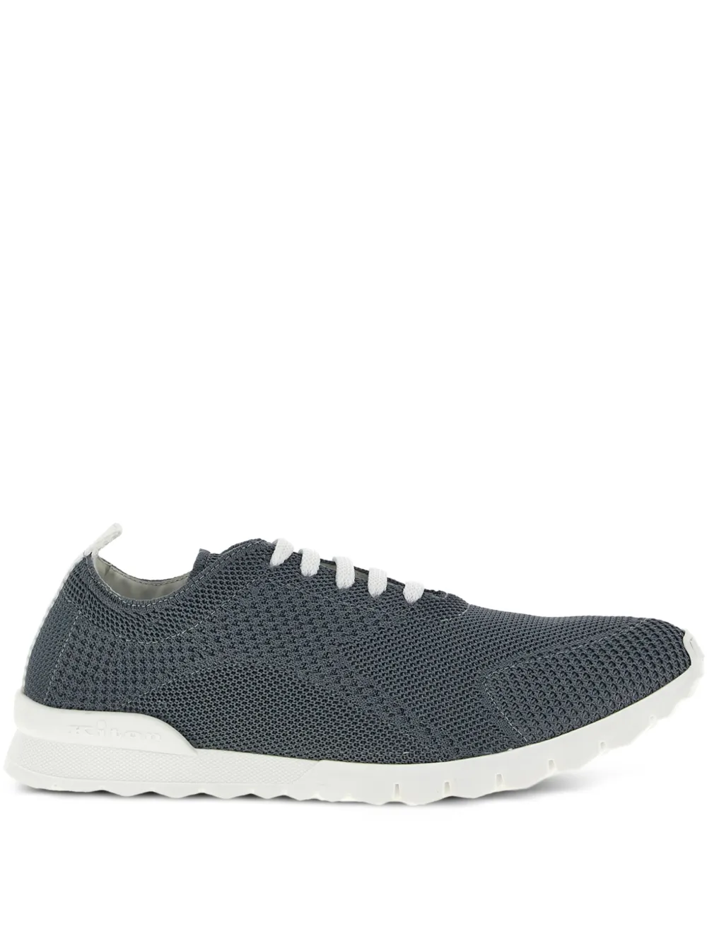 Kiton Fits logo-embroidered sneakers - Grey