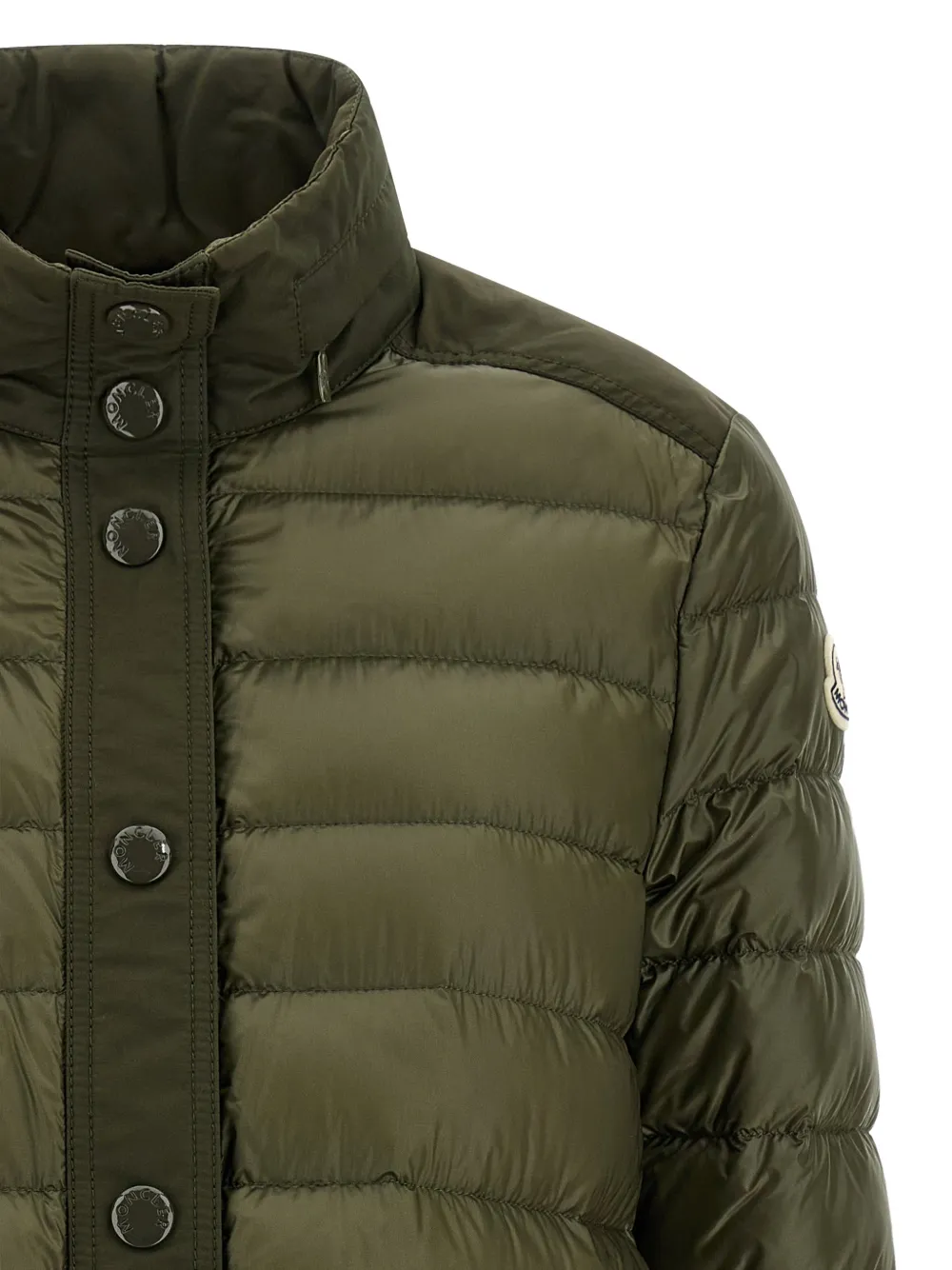  Moncler Origan Quilted Puffer Jacket - Green 