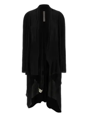 Rick Owens ミディアムラップ　カーディガン　黒 Rick Owens ミディアム ラップ カーディガン | ブラック | FARFETCH JP