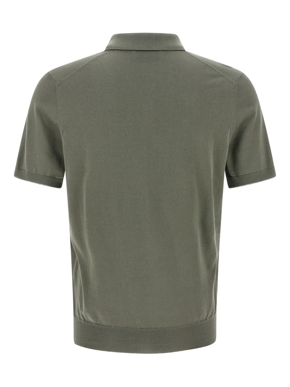 Brunello Cucinelli V-neck polo shirt - Groen
