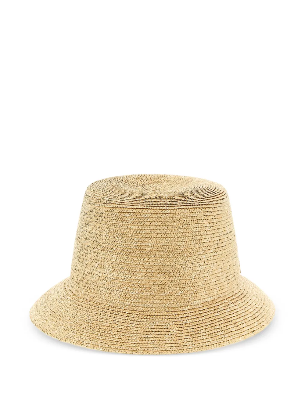 Saint Laurent Maglina straw bucket hat - Beige