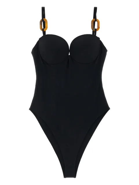 Magda Butrym black swimsuit