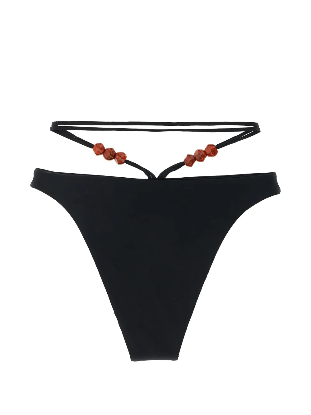 Magda Butrym Bikinislip met kralen Zwart