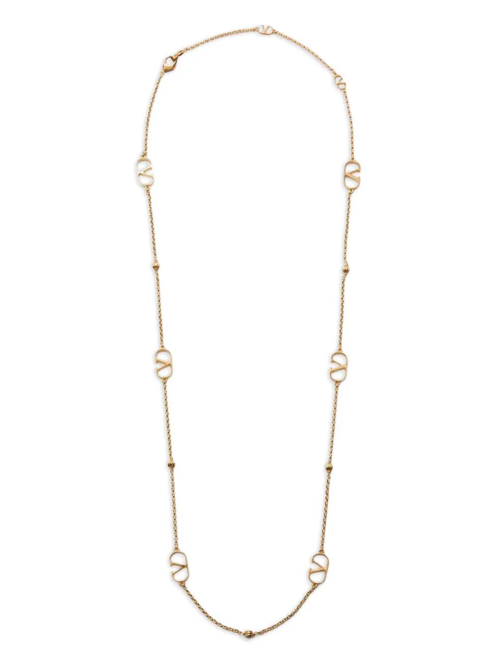 Valentino Garavani Vlogo signature necklace - Oro