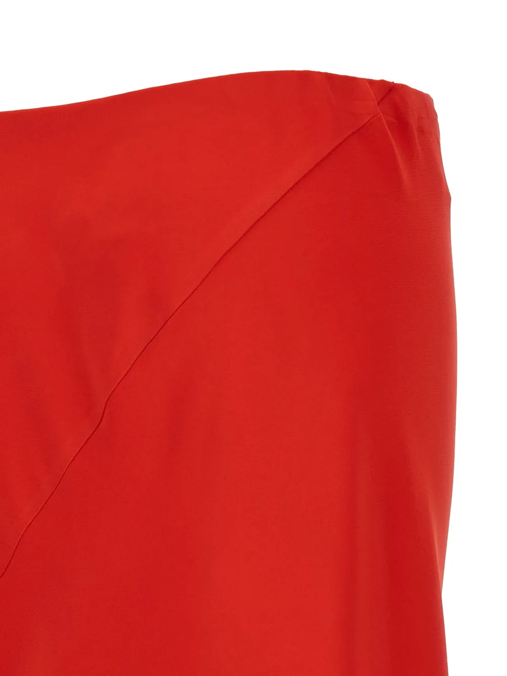Ermanno Scervino Midi-rok met elastische taille Rood