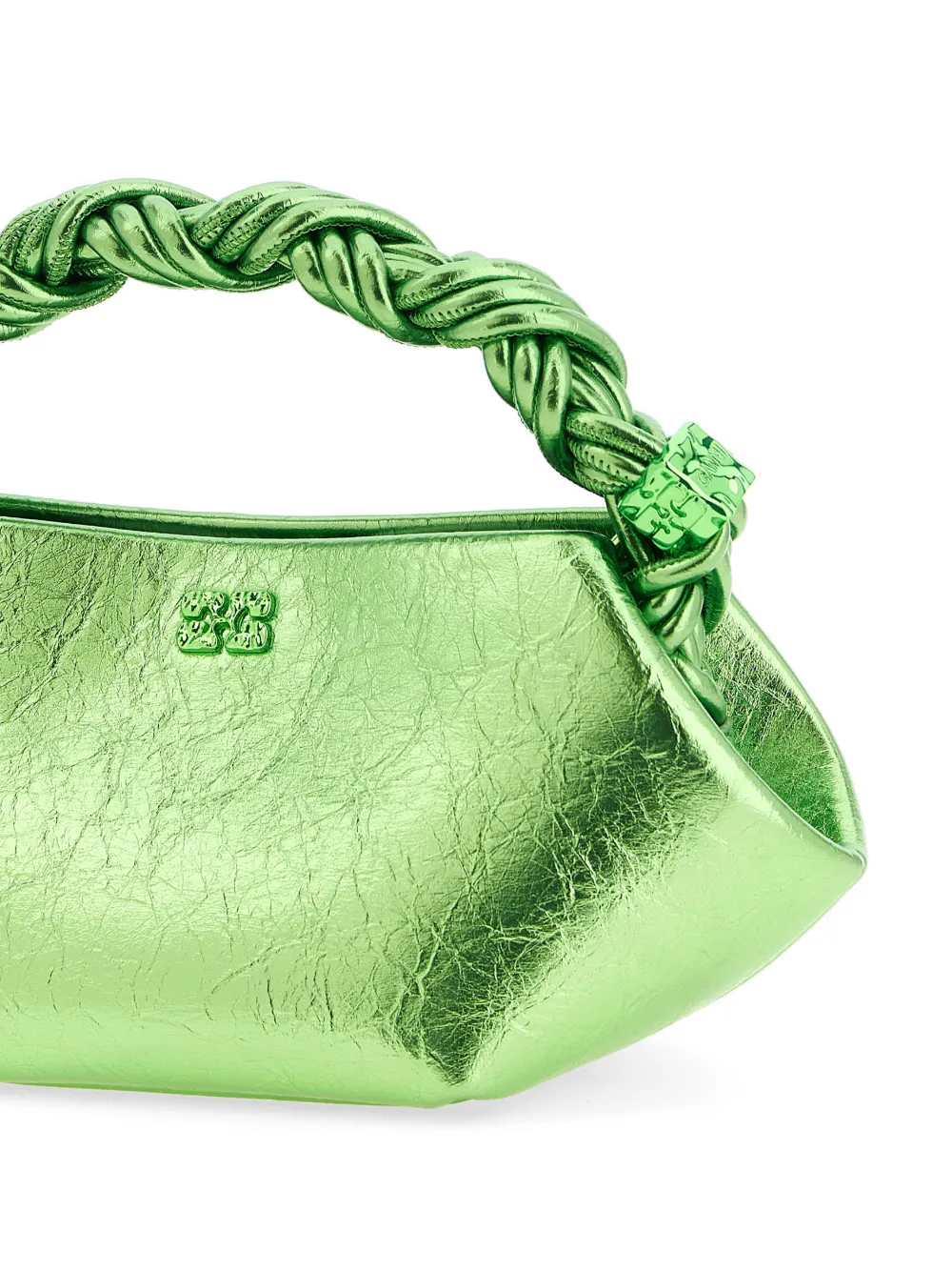 GANNI Bou Bag mini-shopper Groen
