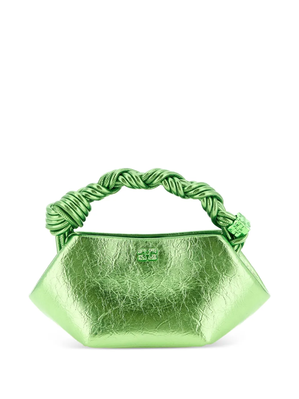 GANNI mini Bou tote bag - Verde