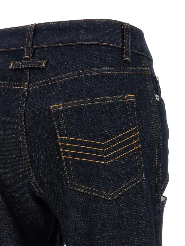 Jean Paul Gaultier Maxi turn-up Jeans | Blue | FARFETCH