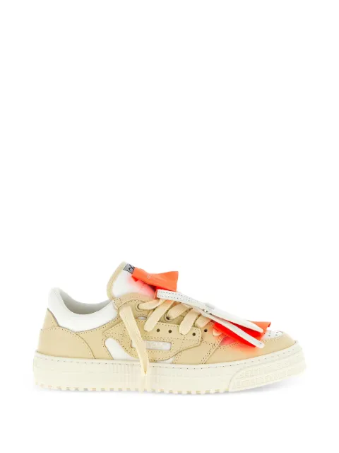 Off-White two-tone low top sneakers
