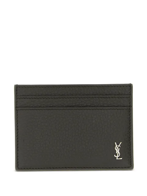 Saint Laurent Tiny Cassandre kortholder med metallogo