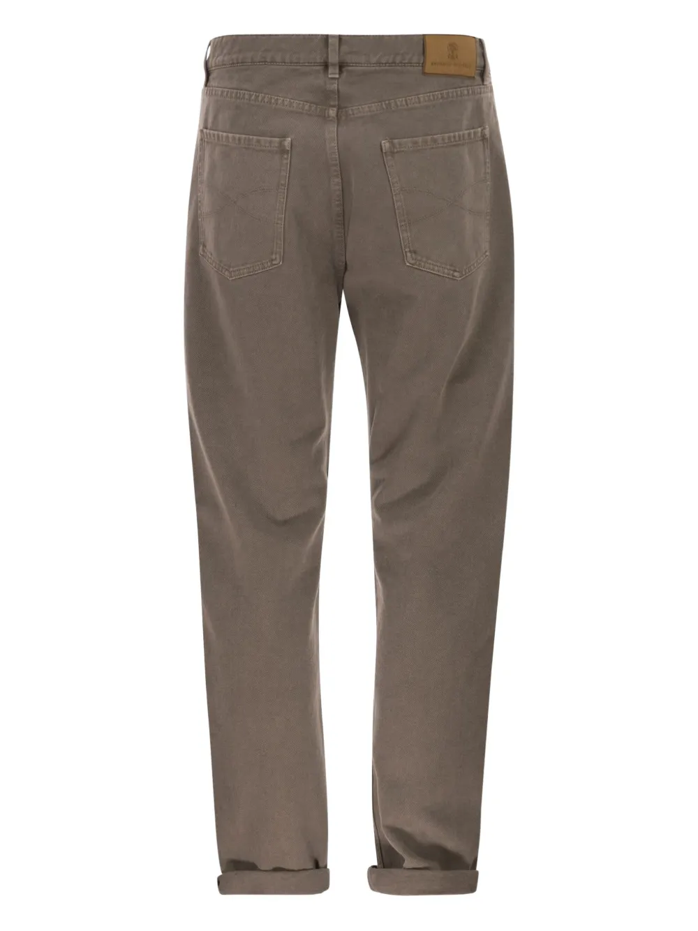 Brunello Cucinelli five-pocket jeans - Bruin