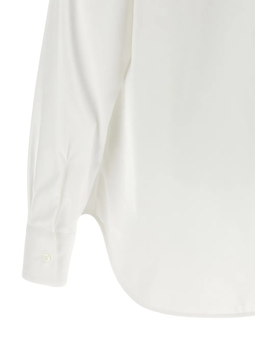 Ermanno Scervino Blouse met geborduurde bloemen Wit