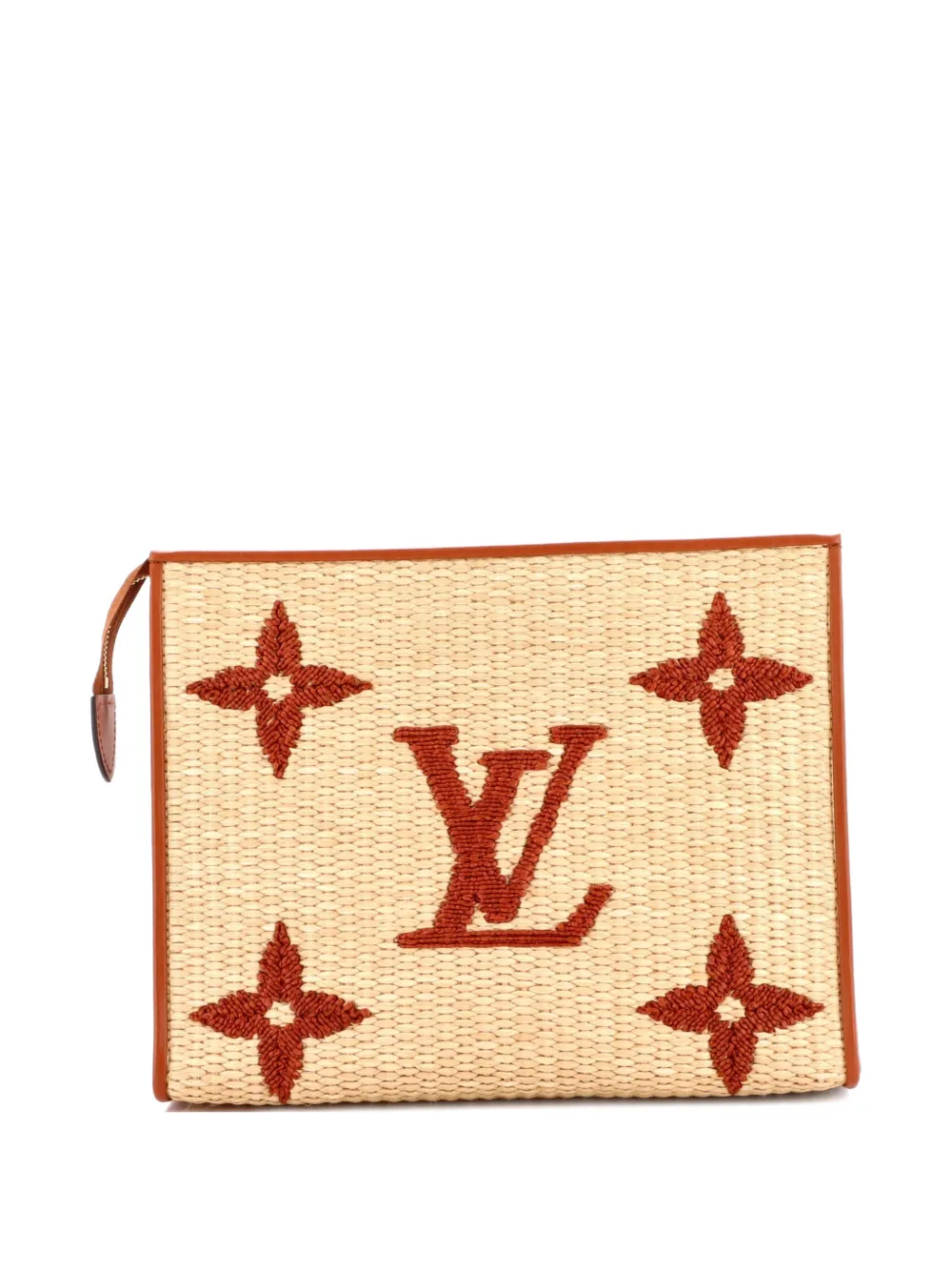 Louis Vuitton Pre-Owned Toiletry Monogram Giant Raffia 26 pouch - Toni neutri