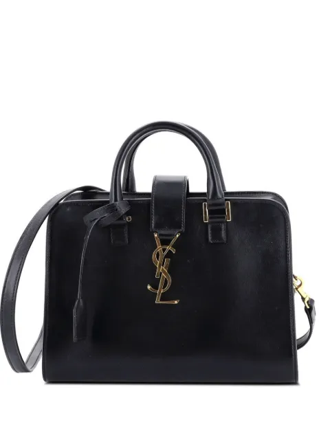 Saint Laurent Pre-Owned Monogram Cabas Leather Baby satchel