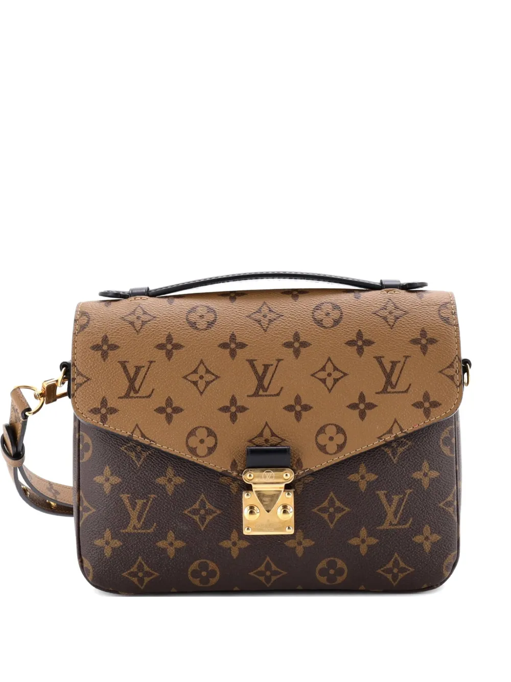 Louis Vuitton Pre-Owned Pochette Metis Reverse Monogram Canvas crossbody bag - Marrone