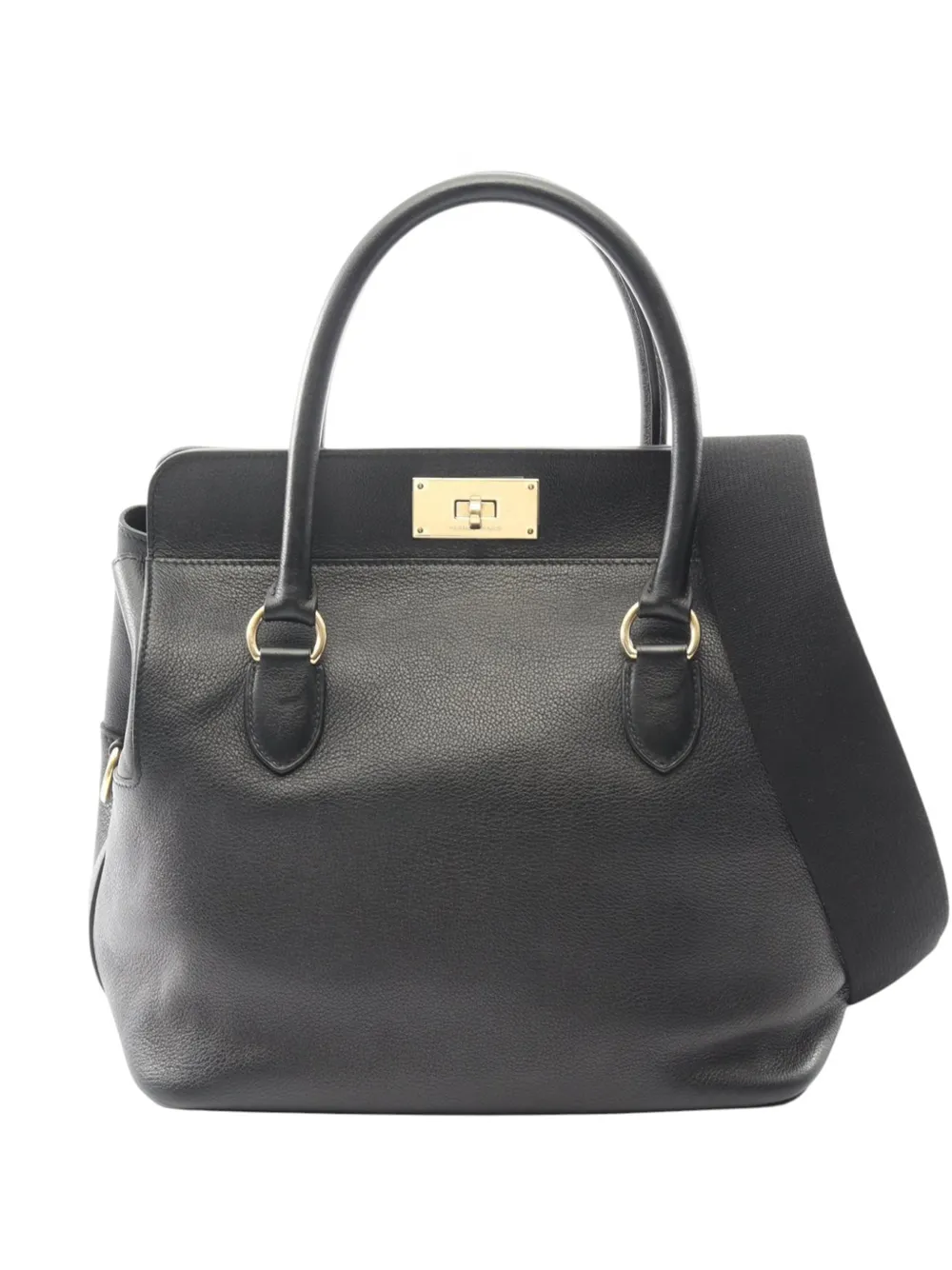 Hermès Pre-Owned 2018 Evercolor Toolbox 26 satchel - Black