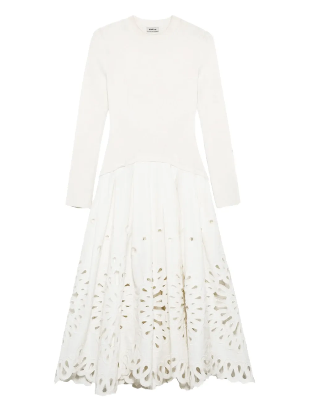 Simkhai Daila cut-out midi dress - Bianco