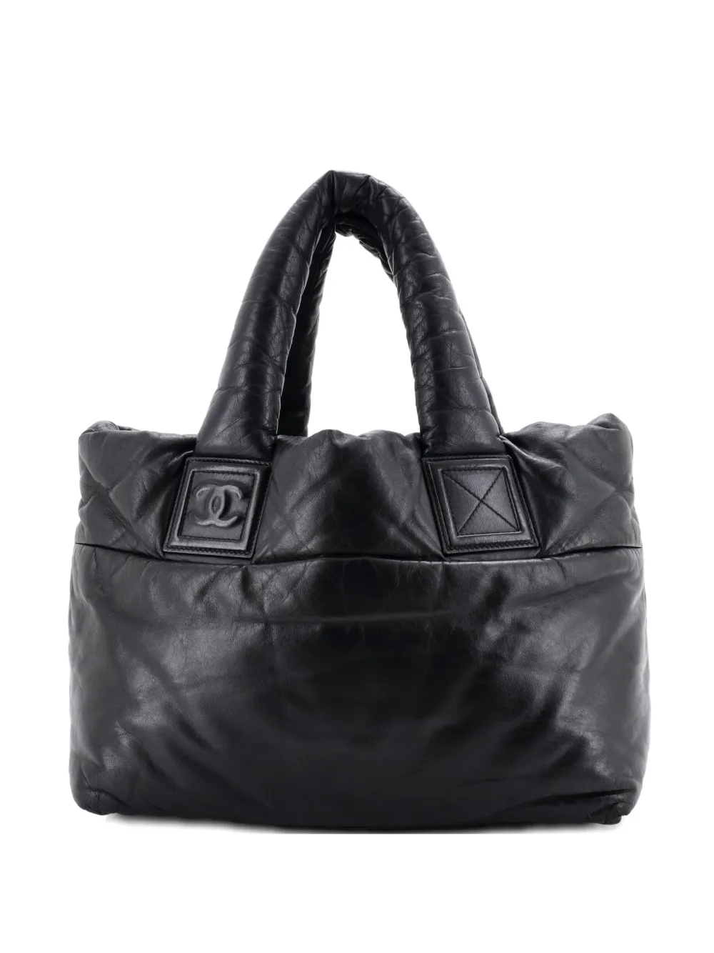 CHANEL Pre-Owned Coco Cocoon Reversible Quilted Lambskin Small tote bag - Nero