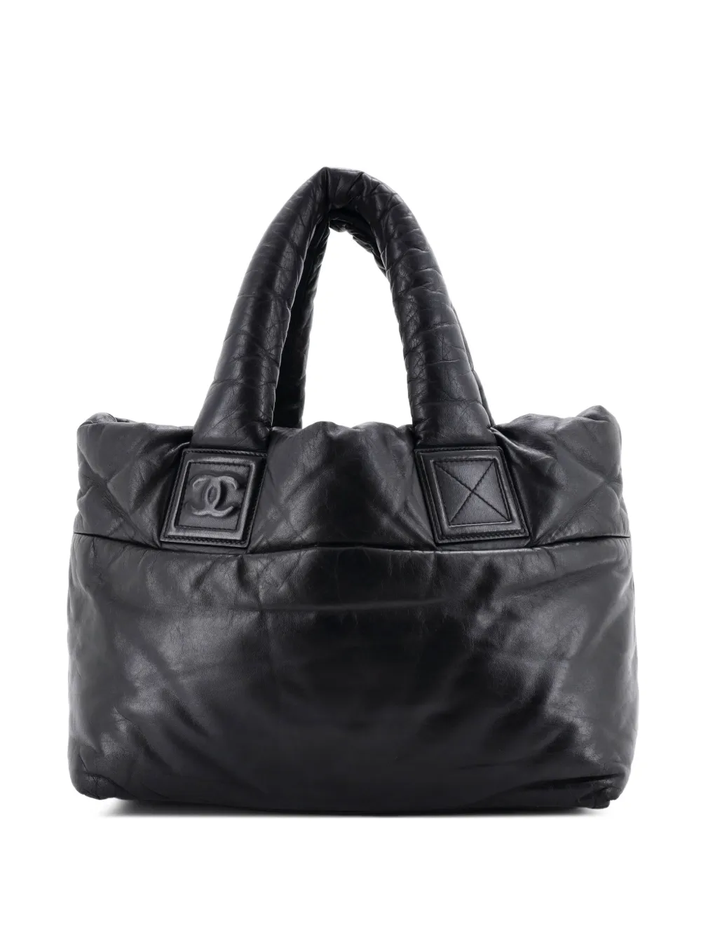 CHANEL Pre-Owned Coco Cocoon Reversible Quilted Lambskin Small tote bag - Nero