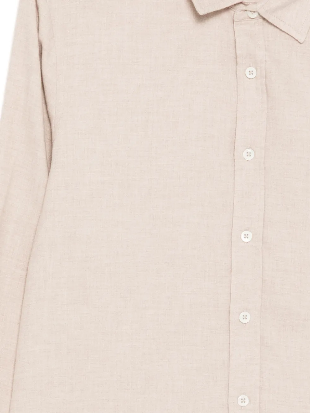 James Perse Flanellen overhemd Beige