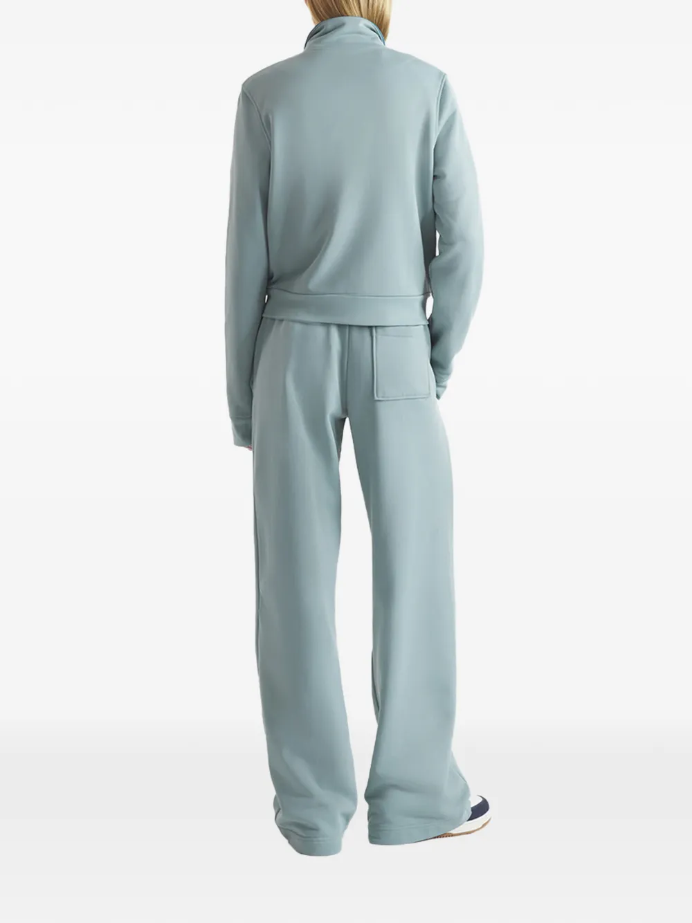  Maison Kitsuné Badge Zip Jacket - Blue 