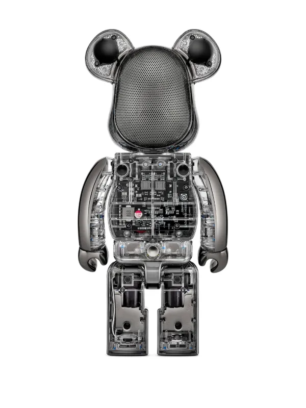 R@BBRICK CHROME SlLVER 400% ラブリック シルバー Medicom 400 