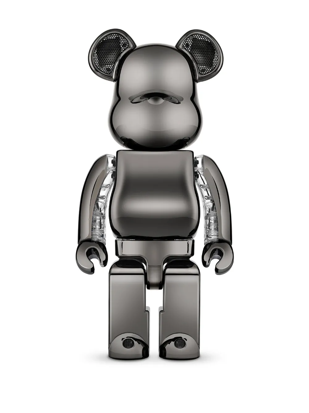 MEDICOM TOY Speaker Be@rbrick Audio Chrome Platinum Edition - Grigio