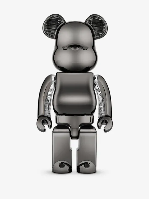 MEDICOM TOY Be@rbrick Audio Chrome Platinum Edition speaker
