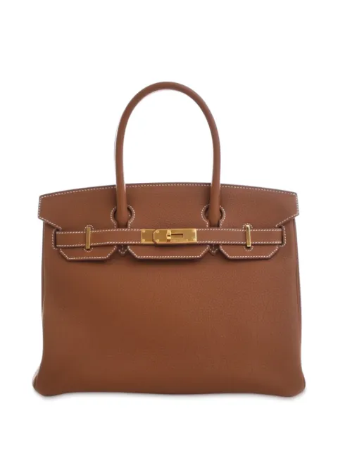 Hermès Pre-Owned 2017 Togo Birkin Retourne 30 handbag