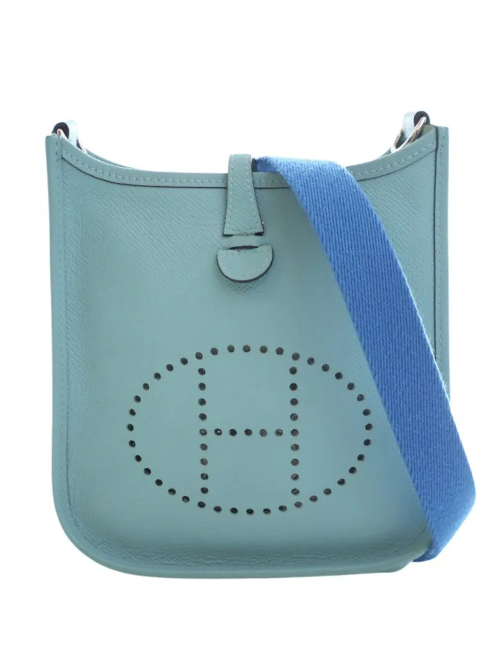 Hermès Pre-Owned 2018 Epsom Evelyne TPM crossbody bag - Blue