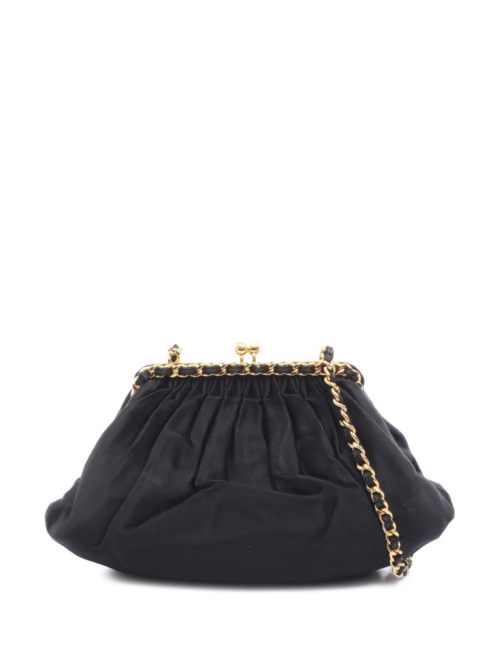 CHANEL Pre-Owned 1996-1997 CC Canvas Evening Clutch crossbody bag - Nero