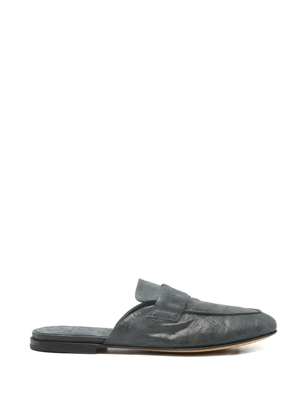 Officine Creative Blair Loafer-style Flat Mules In Gray