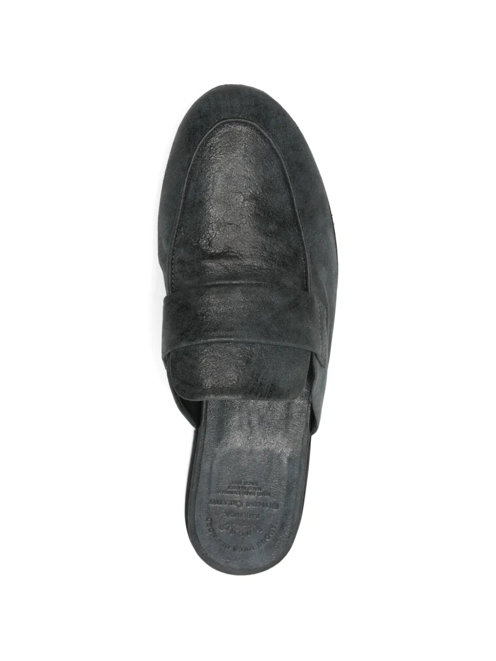 Officine Creative Blair loafer-style flat mules Grijs