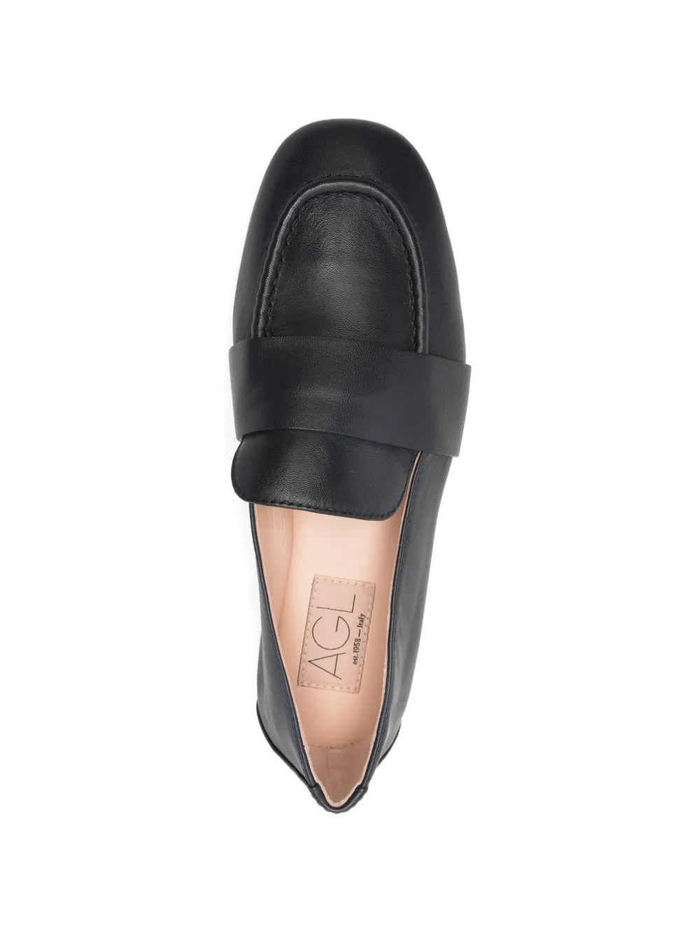 AGL Marienne loafers met kruisbandjes Blauw