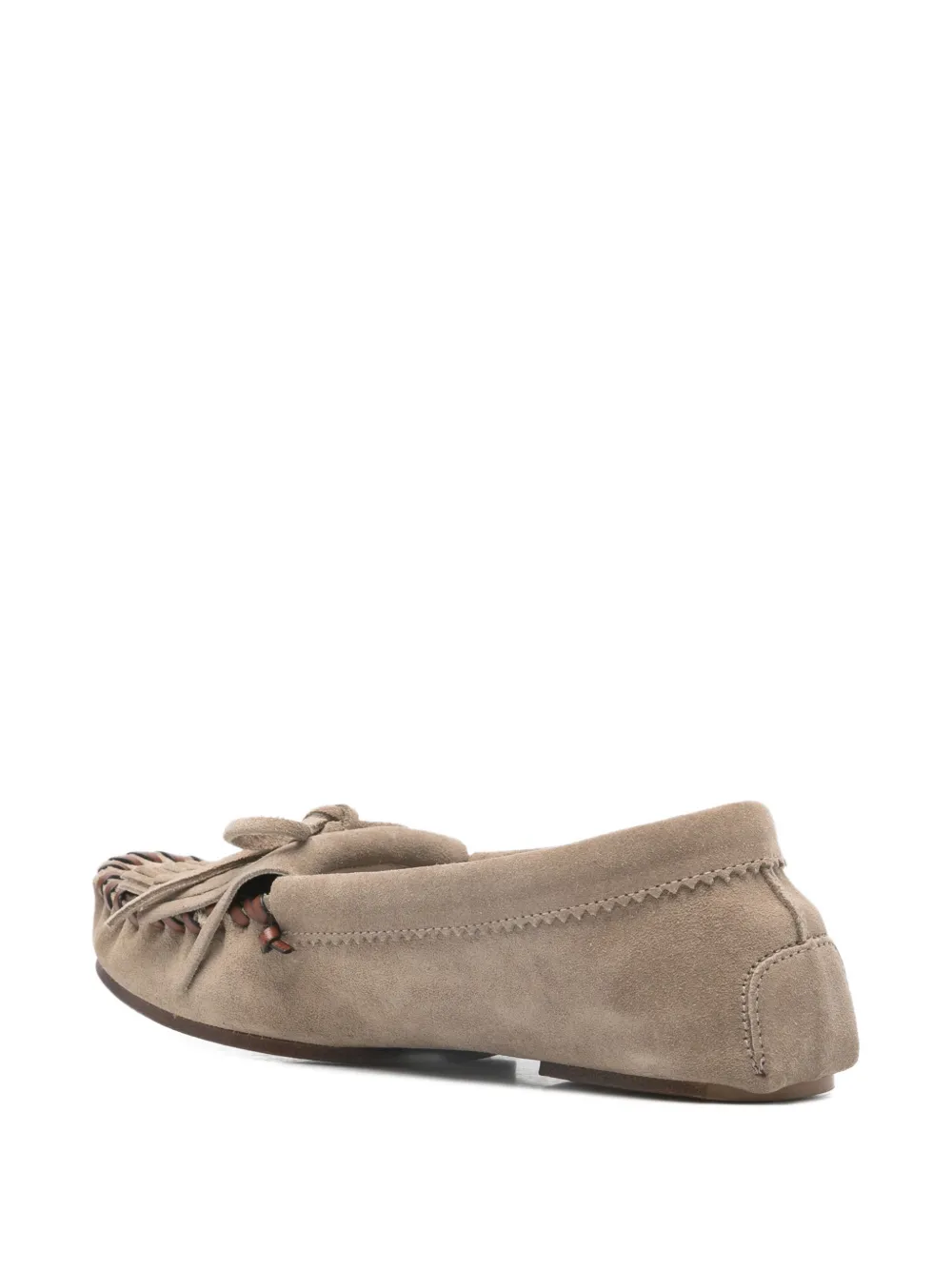Paris Texas Indiana round-toe loafers Beige