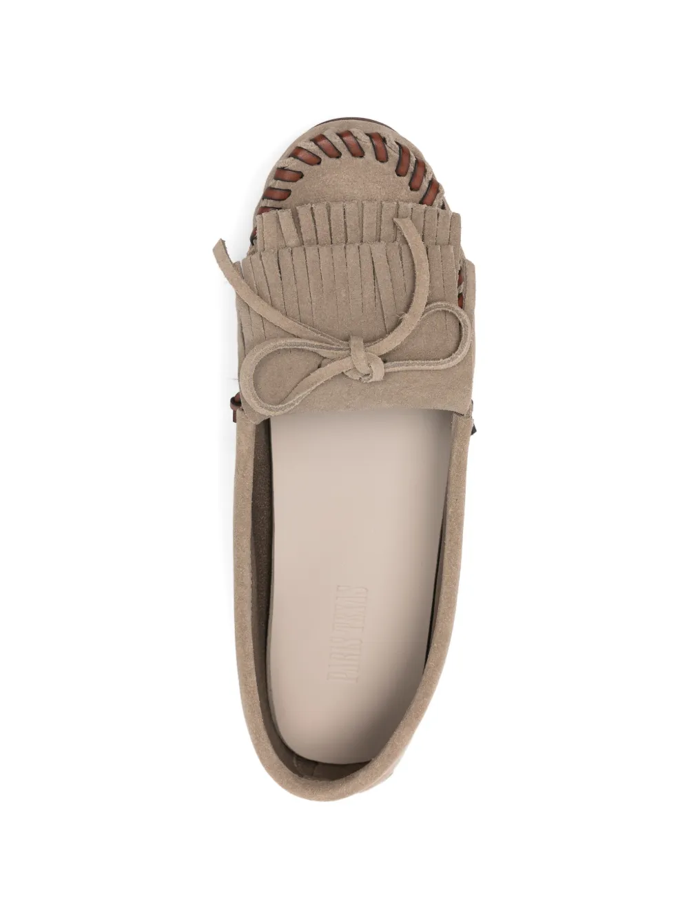 Paris Texas Indiana round-toe loafers Beige