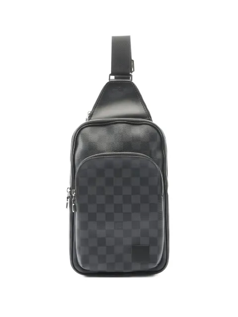Louis Vuitton Pre-Owned mochila tipo mensajero Avenue Damier 2021