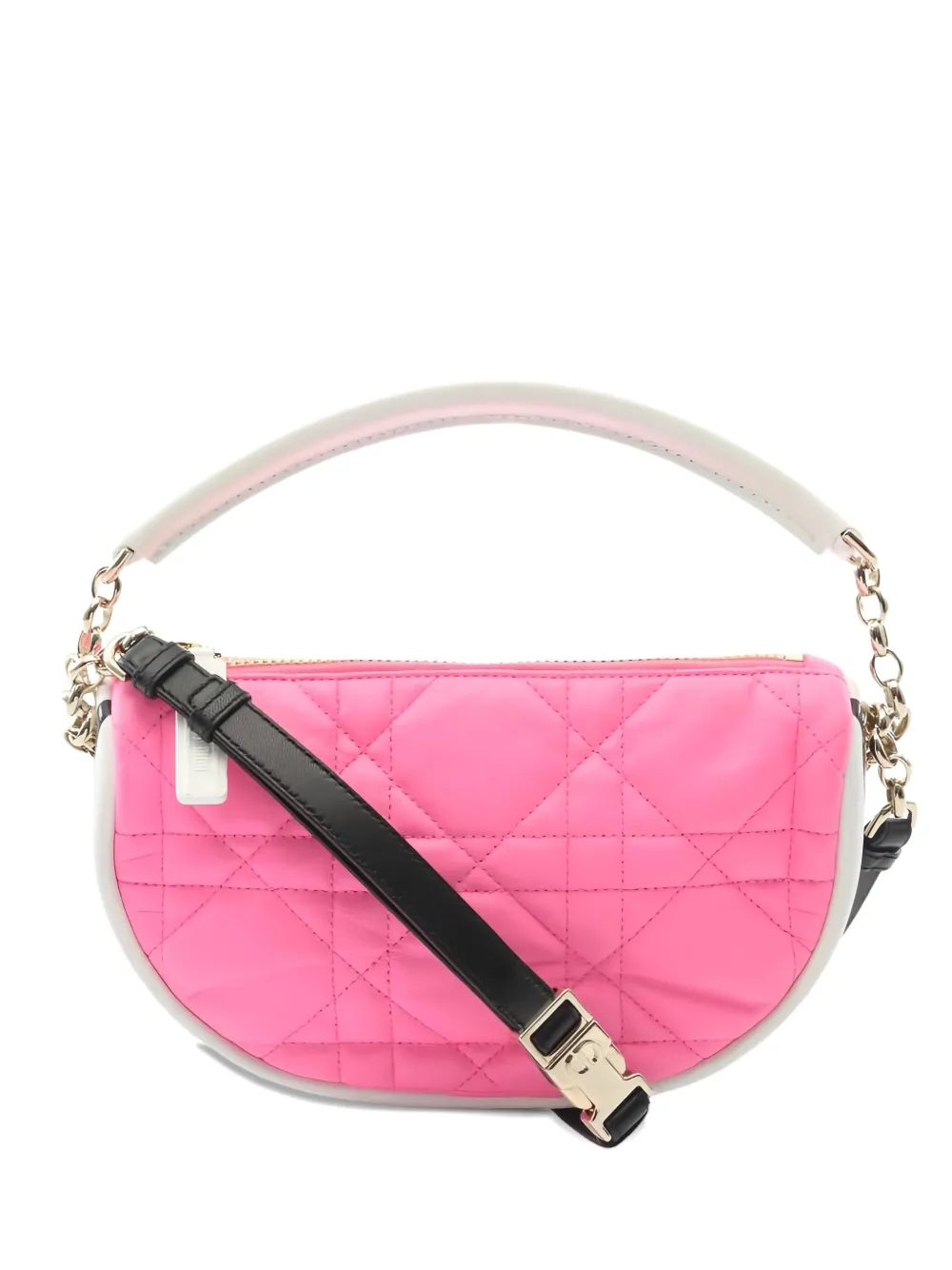 Christian Dior Pre-Owned 2010s Vibe quilted shoulder bag - Rosa