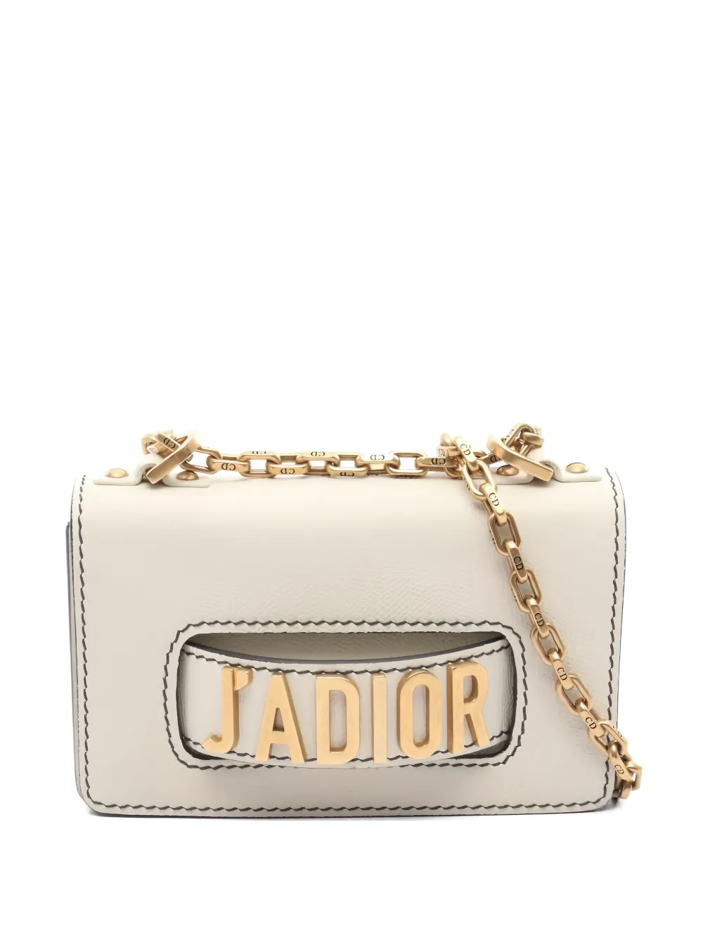 Christian Dior Pre-Owned 2010s J'Adior Flap shoulder bag - Nude