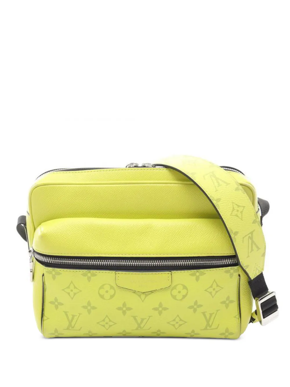 Louis Vuitton Pre-Owned 2019 PM Taiga Rama Jaune shoulder bag - Gelb