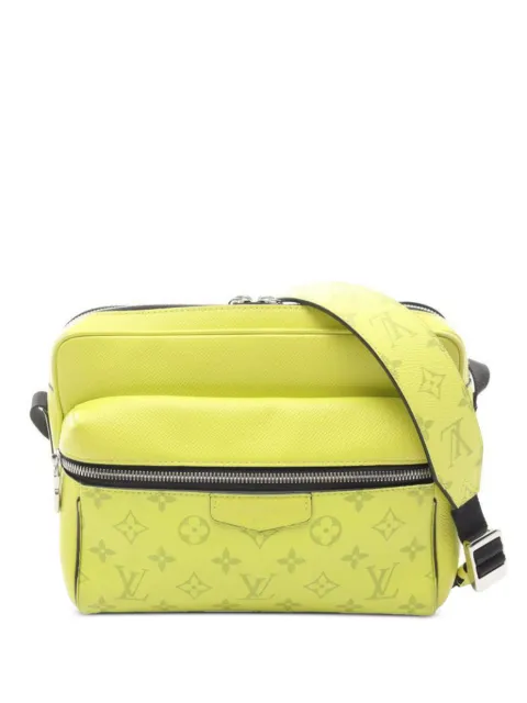 Louis Vuitton Pre-Owned 2019 PM Taiga Rama Jaune shoulder bag
