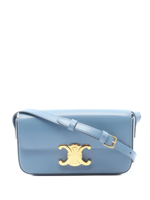 Celine Pre-Owned 10s Triomphe leather shoulder bag