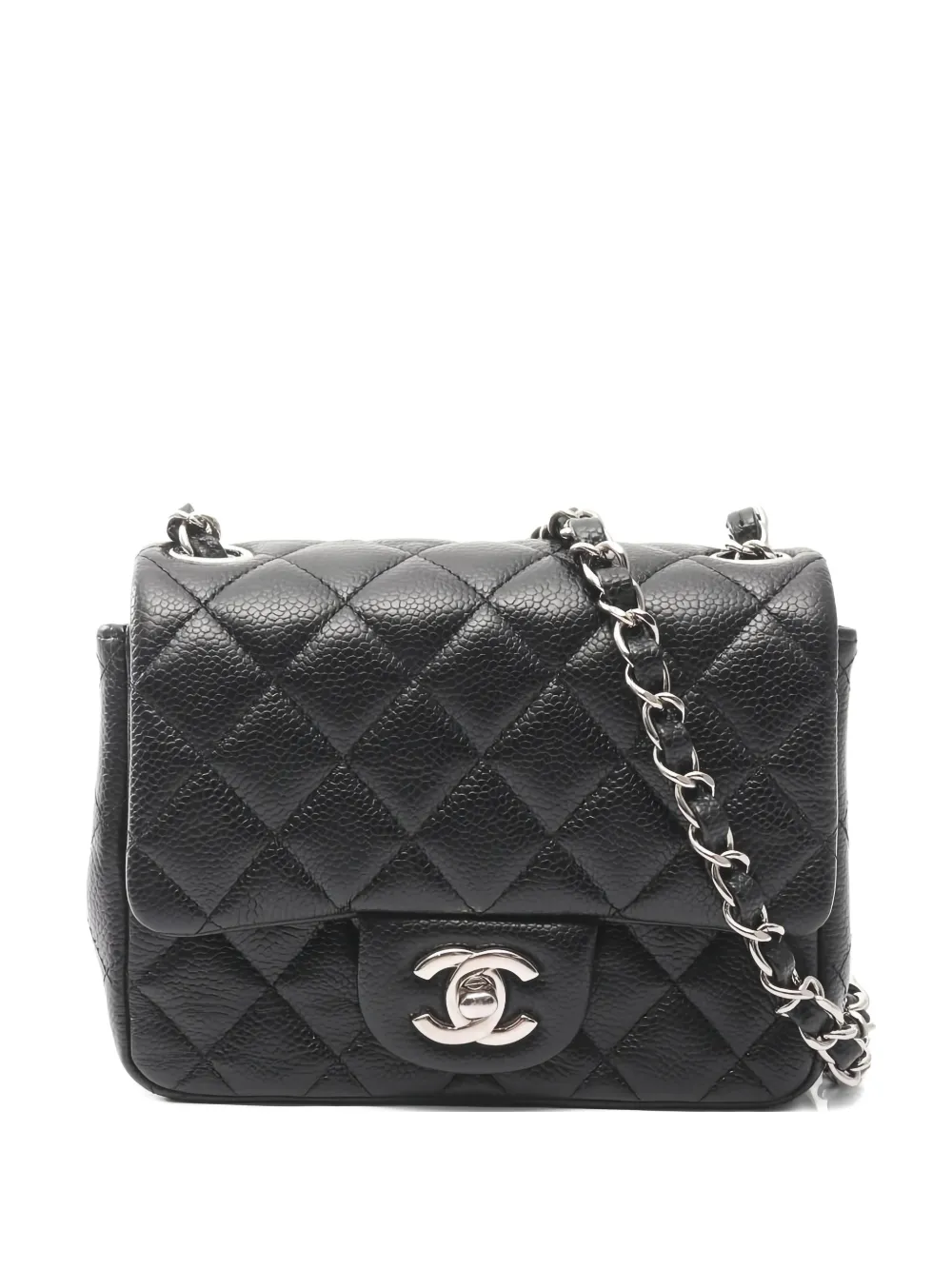 CHANEL Pre-Owned 2017-2018 chain quilted shoulder bag - Nero