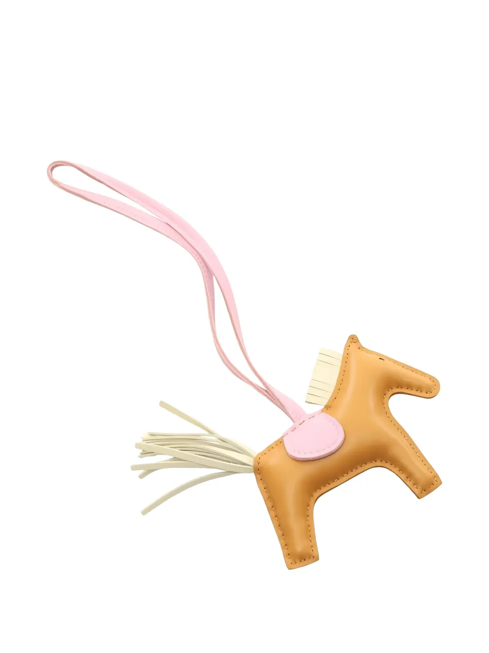 Hermès Pre-Owned 2021 PM Rodeo horse-shape bag charm - Marrone