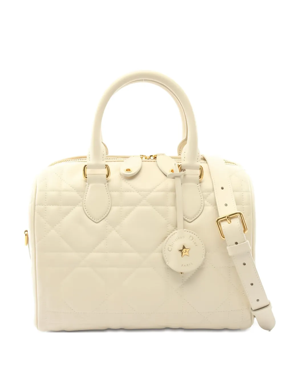 Christian Dior Pre-Owned 2010s mini 25 Groove leather tote bag - Toni neutri